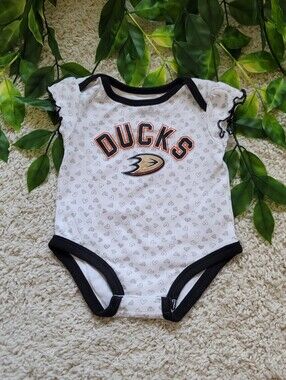 Baby Girl Anaheim Ducks Onesie (3-6 Months)